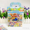 Double-layer three-dimensional bubble stickers for girls to change clothes and boys to cartoon stickers Item Picture